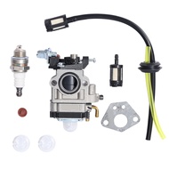 Meetyou ⭐ For 43cc 49cc 52cc Brushcutter Engine Carburetor Kit Replacement For Durable