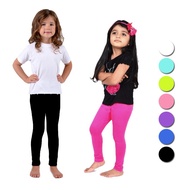 Girls' Trousers Leggings Plain Leggings 0 - 20 years - S=1-2 years
