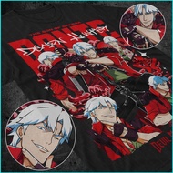 GN Devil May Cry Dante Shooting DMC Premium Unisex T-shirt anime short sleeve top NG