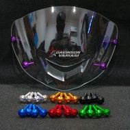 Fizr Pnp Jupiter Z1 125z 125Zr F1ZR Standard Clear Visor Package Plus Imported Cnc Dot Visor Bolts M