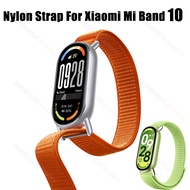 Nylon Strap For Xiaomi Mi Band 10 9 8 Breathable Replaceable Velcro Sport Wristband for mi band9 ban