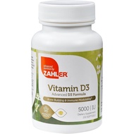 Zahler Vitamin D3 5000 IU - 250 Softgels