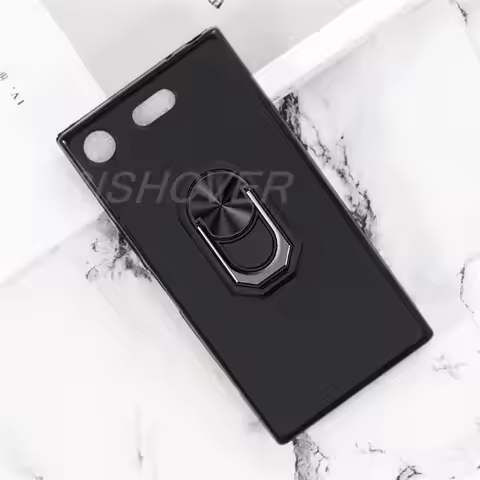 Magnet Phone Case For Sony Xperia XZ1 Compact Soft TPU Silicone Cover For Sony Xperia XZ1 Case With 