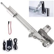 3-15 ซม.Mini Telescopic Linear Actuator 24V DC เกียร์ลดเกียร์มอเตอร์ความเร็ว ​ ​ อะแดปเตอร์แอคชูเอเต