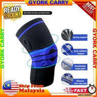 Pelindung Lutut Sukan | Knee Guard Brace Compression Sleeve Elastic Wraps Silicone