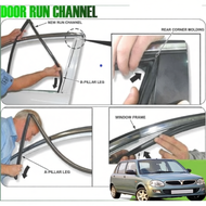 Original Spec Kelisa door Glass Run channel Getah Pintu Cermin