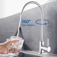 SINOR 1/4'' SUS 304 Water Filter Faucet Tap RO Drinking Water Filter Direct Drinking Water Filter Ta