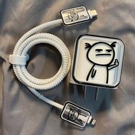 5-Piece Set Apple 20W Charger Cable Protector, -Resistant, Anti-Break Compatible With IPhone 15/14/1