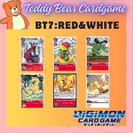 Digimon Card Game BT7 Next Adventure Rate C Red&White