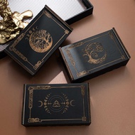Tarot Card Storage Card Box Black Sliding Wooden Box Storage Box Gift Box Wooden Box Tarot Card Stor