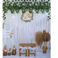 Terlaris Dekorasi Backdrop / Dekorasi Lamaran / Dekorasi Wedding