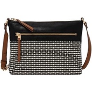 Fossil Women's Harper Leather Small Flap Crossbody Purse Handbag for Women
