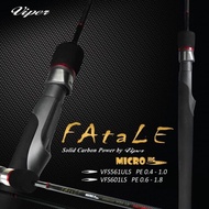 VIPER FATALE 6" PE 0.6-1.8 SOLIC CARBON SPINNING FISHING ROD