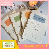 IELTS Writing, Speaking, Listening, Speaking T04 IELTS Notebook, English Taro Stationery