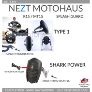 Yamaha MT15 R15 V3 CBR150 KTM DUKE RC Splash Guard Penahan Air READY STOCK