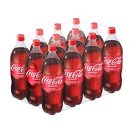 Coca Cola โค้ก รสชาติออริจินัล สูตรน้ำตาลน้อยกว่า ขนาด 1.5 ลิตร x 12 ขวด