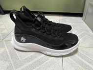 Under Armour Curry Flow 8 籃球鞋 黑白