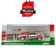 INNO MODELS INNO64 1/64 HONDA INTEGRA TYPE R DC2 #16 "CASTROL" SUPER N1 ENDURANCE RACE 1996