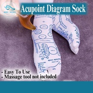 Acupoint diagram sock Reflexology Socks Acupressure Reflexology Foot Massage Socks for Foot Pain Rel