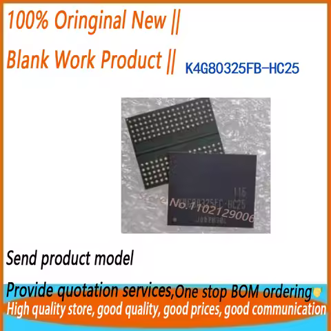 (1/5pieces) K4G80325FB-HC25 K4G80325FB BGA 8G DDR5 100% new original