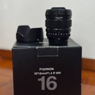 Fujifilm Fujinon XF 16mm f/1.4 R WR Lens