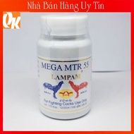 Mega MTR 55 Hộp 100 Viên Nuôi Kích Lực Cho Gà Đá Tăng Bo Tuần Cuối Đá-Thái Lan