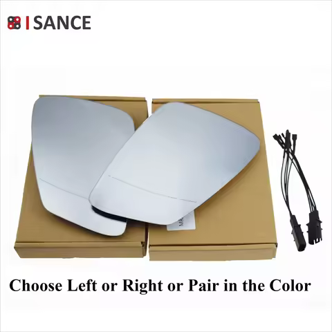 Heated Rearview Side Mirror Glass Left OR Right For BMW E60 E61 E63 E64 525i 528i 530i 535i 545i 550