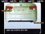 ABS226 Kia Forte 2011 ABS Rear Skirt Body kit Bodykit