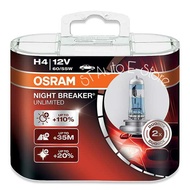 Ori Osram Night Breaker Unlimited H1/H3/H4/H7/ /H8 /H11/ HB3/ HB4 (FOC T10 LED)