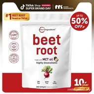 Beetroot Micro Composition9000mg Equivalent，360Soft capsules contain MCT Oil ELBJ B9IQ