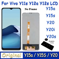 6.51"Original LCD For VIVO Y11s Y12a Y12s Y15a Y15s Y20 Y20i Y20s Standard LCD Display Touch Screen Digitizer With Frame