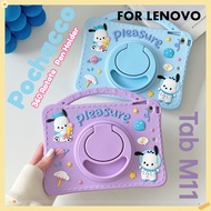 3D Pochacco Kids Case Lanyard For Lenovo Tab M11 TB330FU /Xiaoxin Pad 2024 TB331FC 11 inch Bracket T