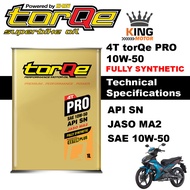 HI-REV ENGINE OIL 4T TORQE PRO 10W-50 - FULLY SYNTHETIC