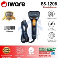 Barcode Scanner Iware Batang 1D Bs1206 Bs-1206 Bs 1206 Wired Original