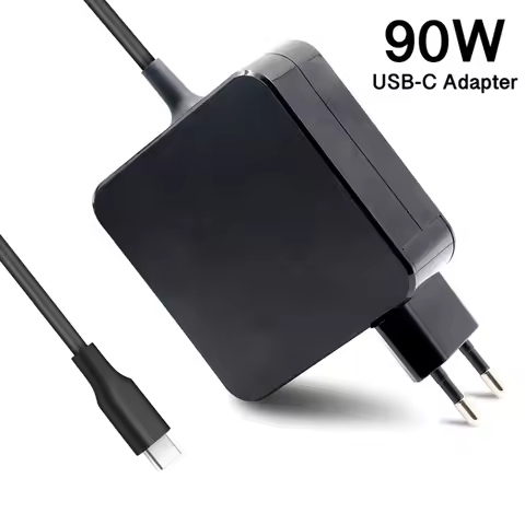 90W USB C Power Adapter Type C Power Delivery PD Wall Charger 87W for MacBook Pro Air 2018 HP ASUS D