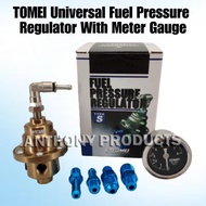 TOMEI style Universal Fuel Pressure Regulator With Meter Gauge FPR