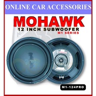 MOHAWK Car Audio M1 SERIES 12 inch SVC Subwoofer, 400W – M1-124PRO