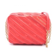 【二手】巴黎世家 (Balenciaga) BALENCIAGA單肩包 Blanket Reporter XSRED皮革 Blanket Reporter XS 女款二手 B