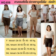 Plus Size Underwear Anti-Exposure Anti-Bite Legs Crotch Support Lace Leg Edges Large 618 Mm. 4 Sizes