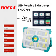 BOSCA LED Portable Solar Lamp Solar Outdoor Camping Light Emergency Light Maintenance Work Light BNL