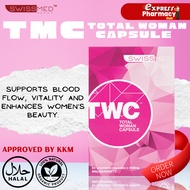 [PHARMACY STOCK 100% ORIGINAL] [FOC THERMOS] Swissmed Total Woman Capsule (TWC) 60's/Total Man Capsu