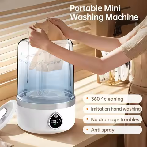 Youpin Wireless washing machine portable underwear cleaner 1.5L mini Socks Washing Machine Dehydrata