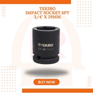 MATA TEKIRO socket impact wrench 3/ 4" inch 6PT 29 MM impact socket wrench