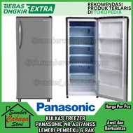 Freezer PANASONIC NR AS17AH 6 RAK lemari pembeku es batu kulkas Frezer