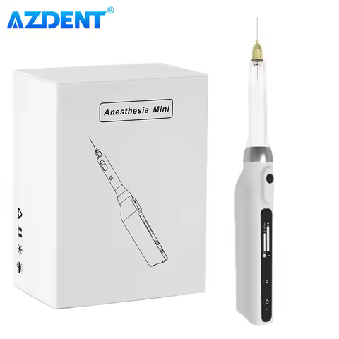 AZDENT Dental Professional Painless Oral Local Anesthesia Mini Device with USB Cable for Dentists
