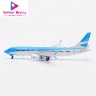 1: 400 Jcwings Alloy Airliner Model Argentina Airlines Boeing B737 MAX8 LV-HKV