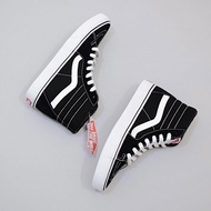 SEPATU VANS OLDSKOOL SK8 HIGH BLACK WHITE IMPORT QUALITY MADE IN CHINA