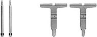HELLA PAGID 8DZ 355 202-651 Accessory Kit, Disc Brake Pad - K0100 - Brake System: Teves - for Chrysl