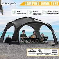 Mount peak Khemah Outdoor Portable Tent Shelter Dome Tent with Door Cloth Camping Dome Tent Mounthik
