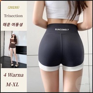 【4colour】plus size leggings women shorts yoga pants biker shorts Sports Shorts hot pants Seluar ketat Celana pendek运动短裤子